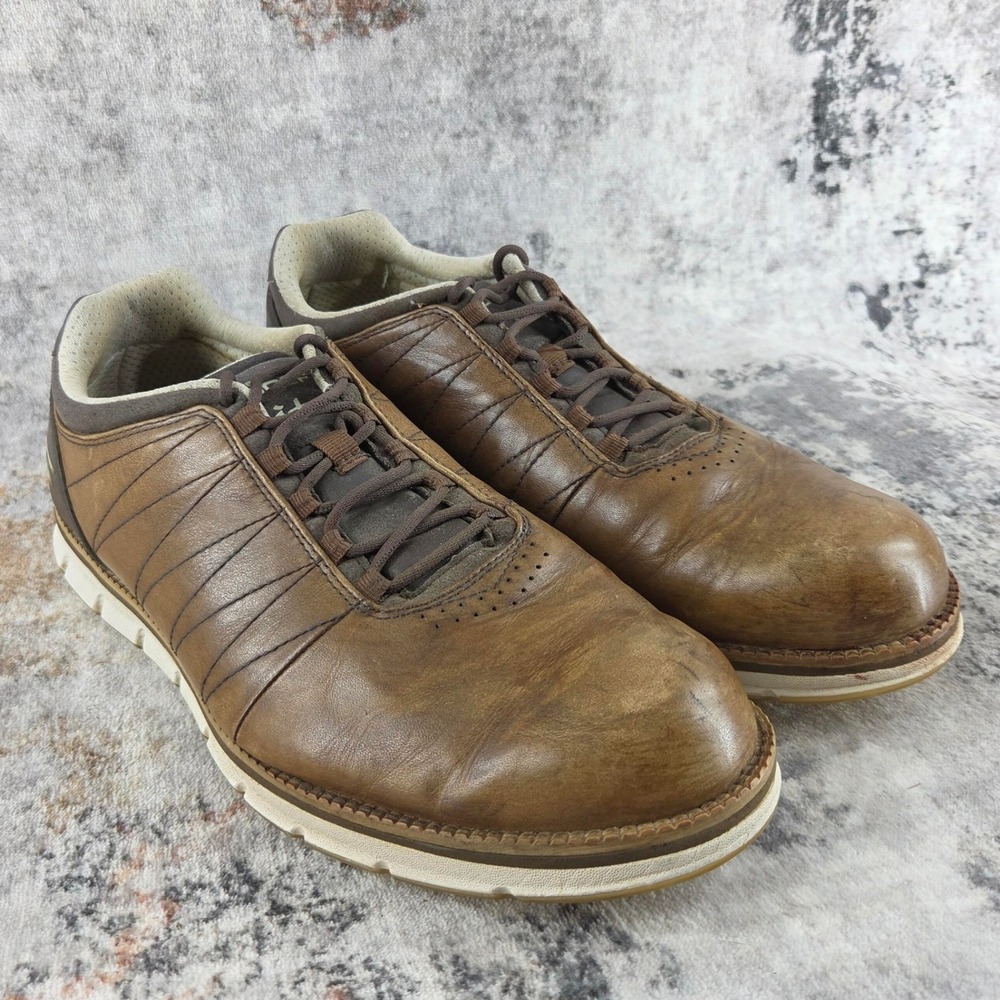 Skechers GO GOLF Elite Spikeless Golf Shoes Mens 9 Bown Leather 53530